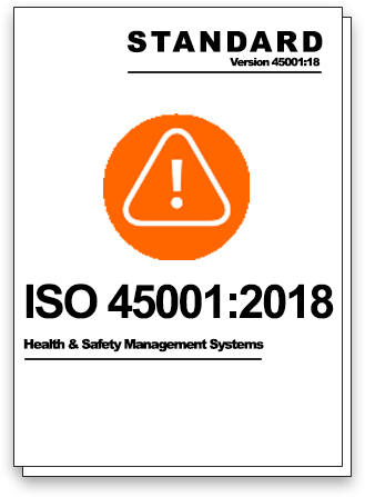 Graphic of the ISO 45001:2018 Safety Management System Standard